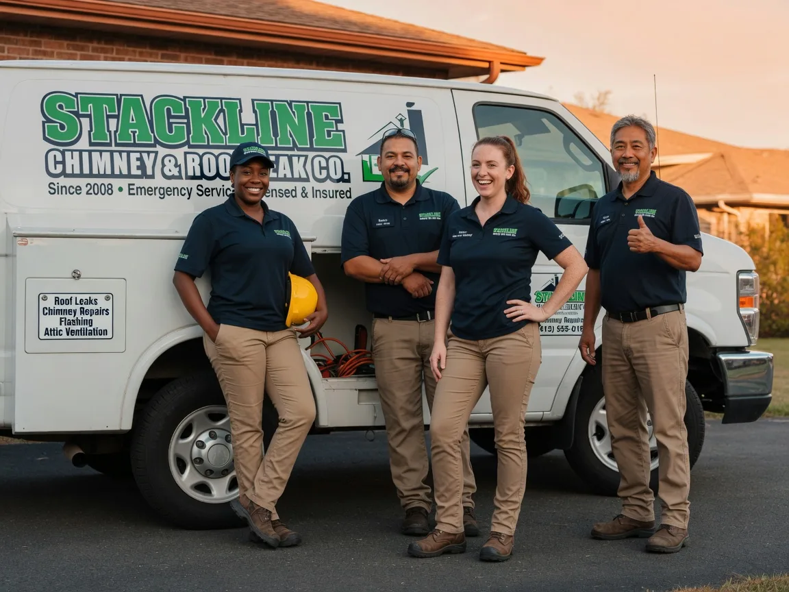 Chimney flashing repair company in Vesper, WI